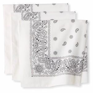 Levi’s white bandana